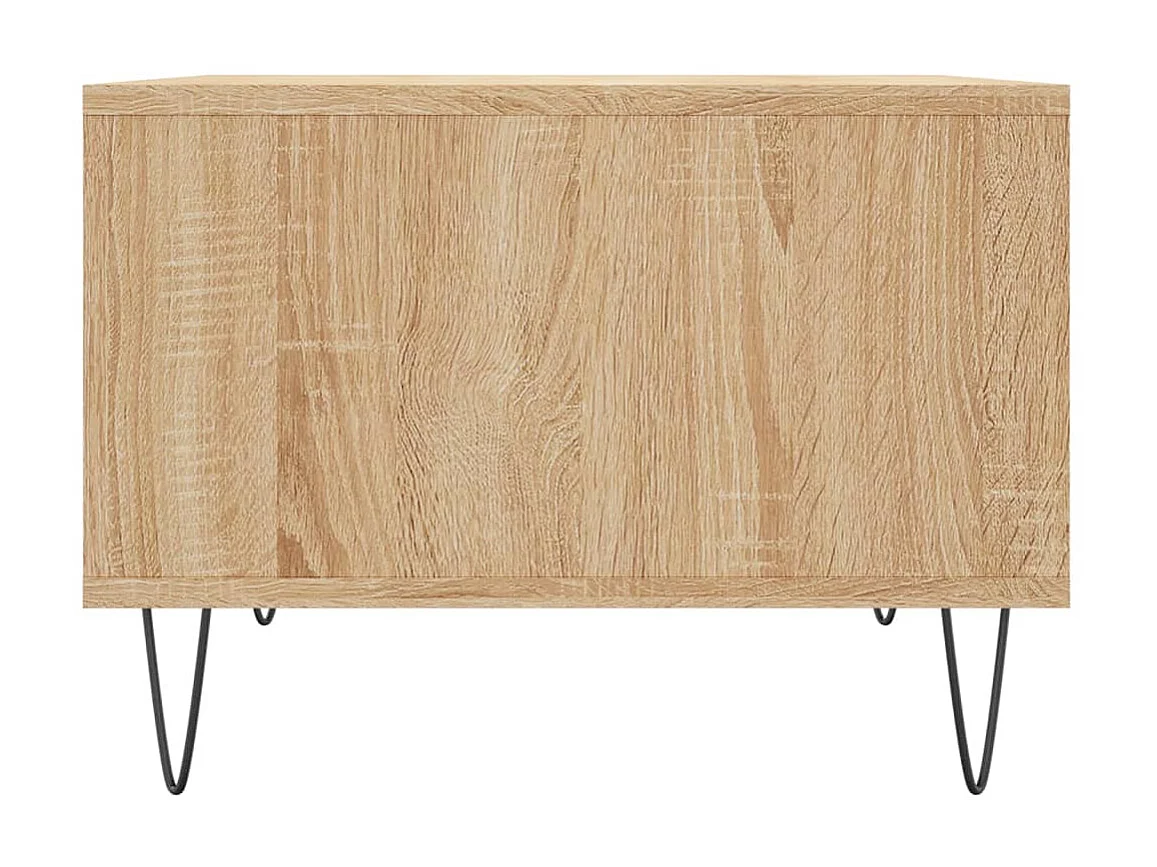 Mesa de centro 60x50x36,5 cm derivados madeira carvalho sonoma PT452837