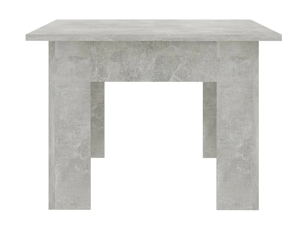 Table basse Gris béton 100 x 60 x 42 cm Aggloméré OFR19650 BonneVie Meuble