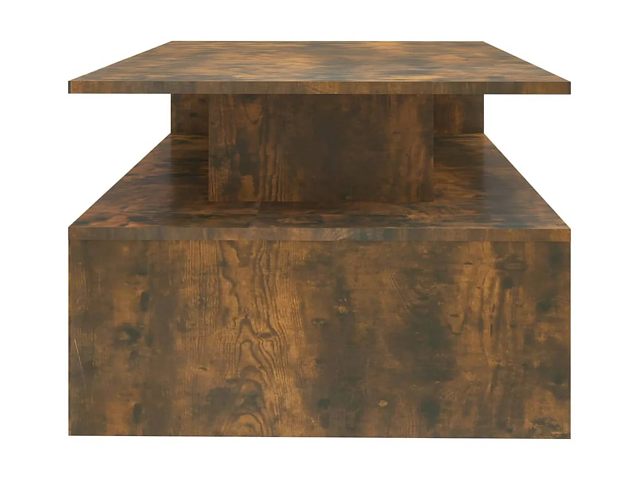 Mesa de centro 90x60x42,5 cm madeira processada carvalho fumado PT804393