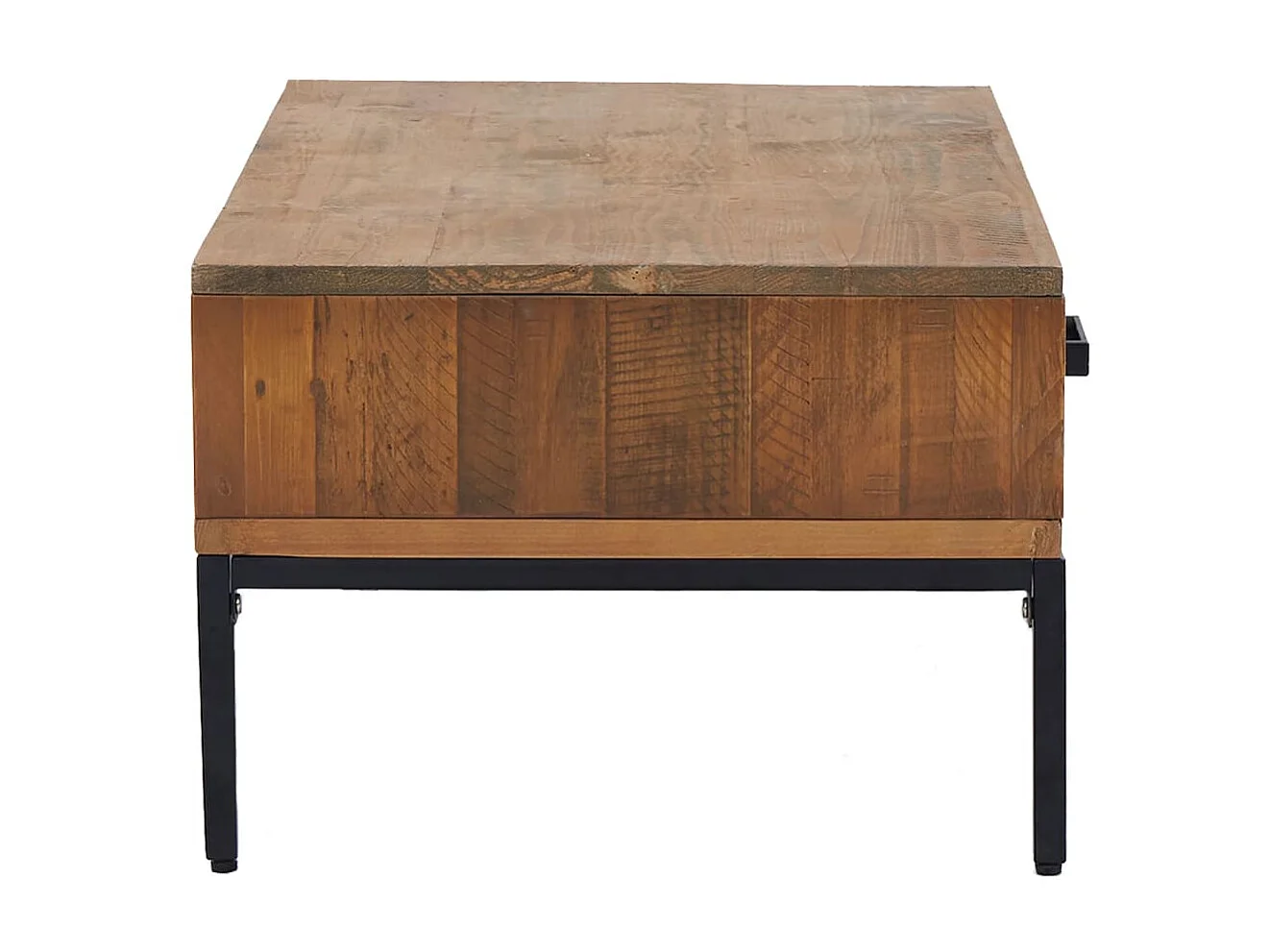 Table basse 90x50x35 cm Bois de pin massif OFR15514 BonneVie Meuble