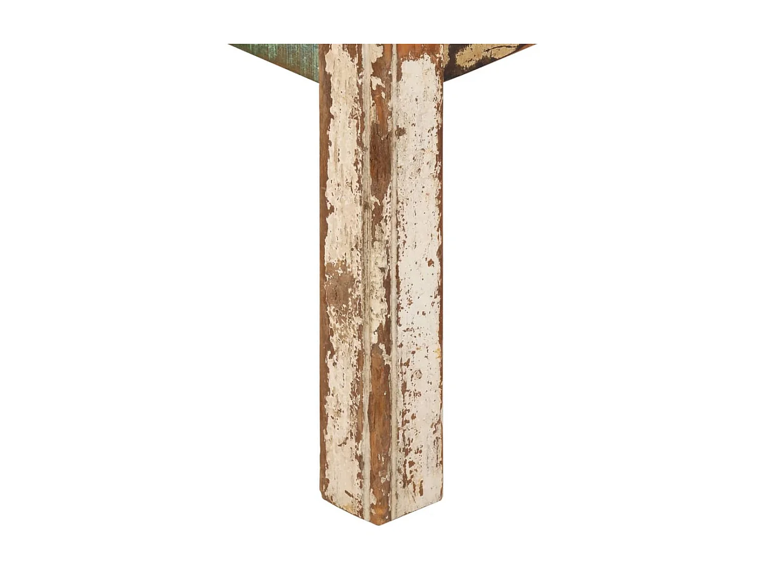 Table basse 80x80x40 cm Bois de récupération massif OFR77669 BonneVie Meuble