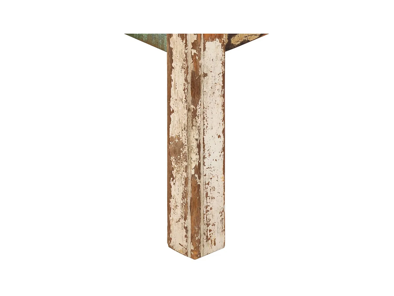 Table basse 80x80x40 cm Bois de récupération massif OFR77669 BonneVie Meuble