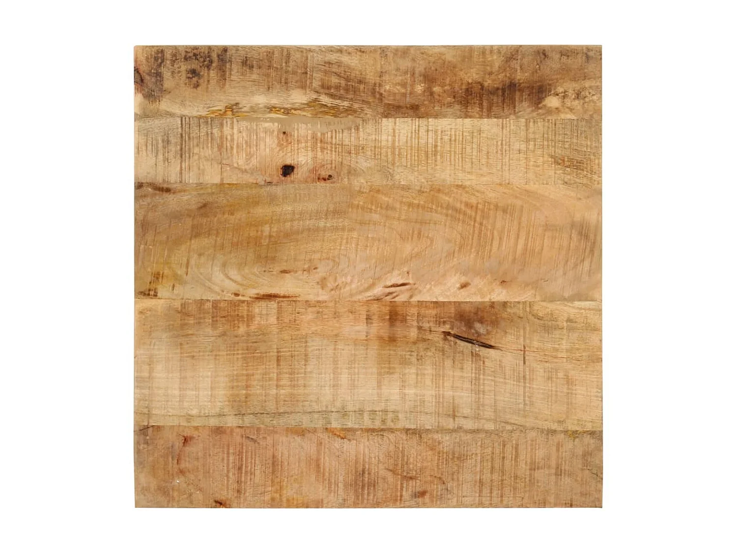 Table basse 55x55x35 cm Bois de manguier massif OFR48966 BonneVie Meuble