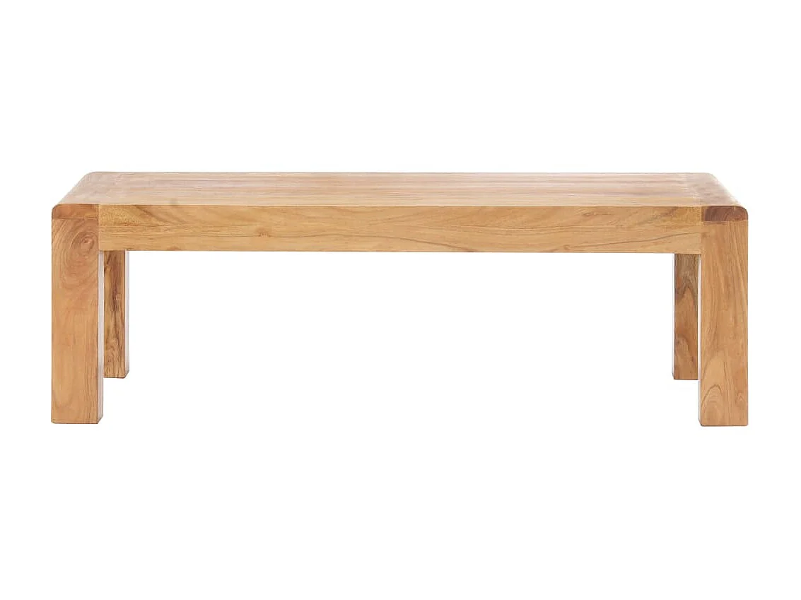 Mesa de centro 110x60x35cm acácia maciça c/ acabamento a mel PT839137