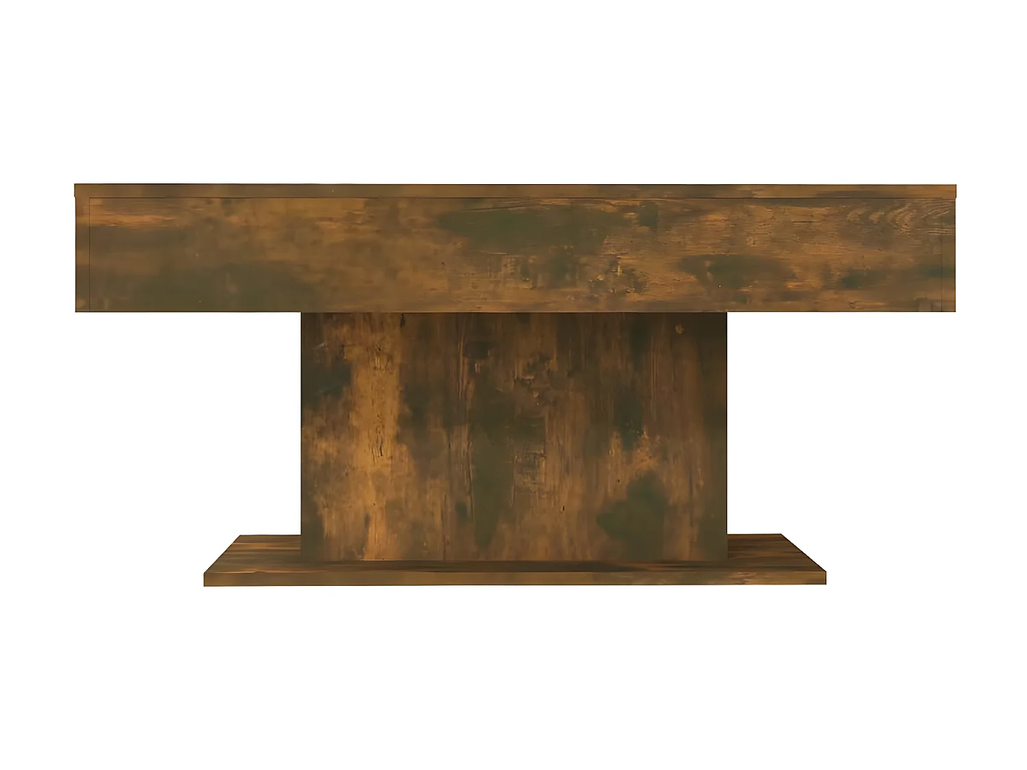 Table basse Chêne fumé 96x50x45 cm Bois d'ingénierie OFR83841 BonneVie Meuble