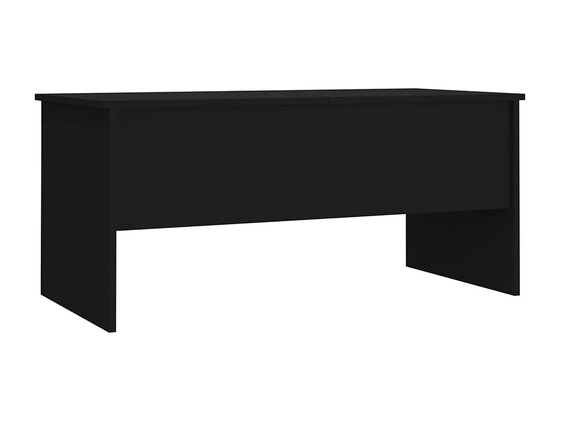 Salontafel 102x50,5x46,5 cm bewerkt hout zwart NL17239