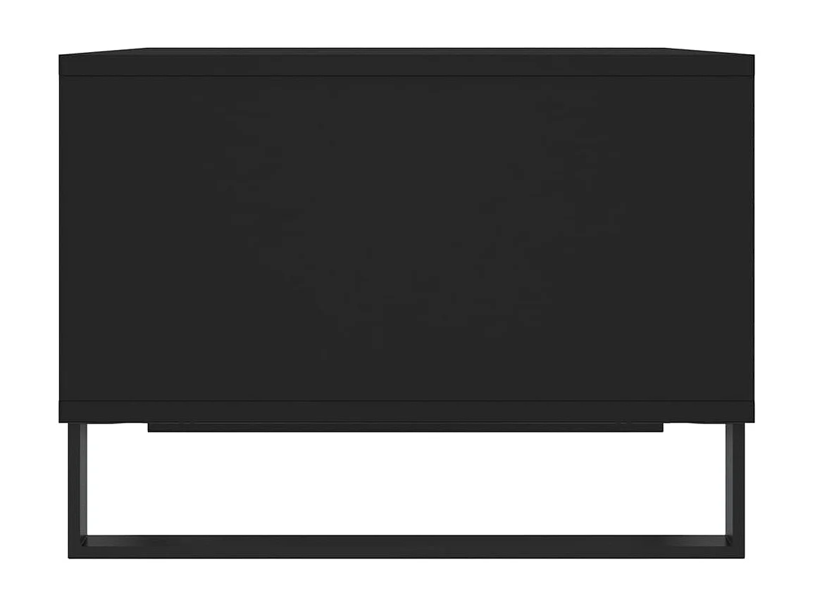 Mesa de centro 60x50x36,5 cm derivados de madeira preto PT821825