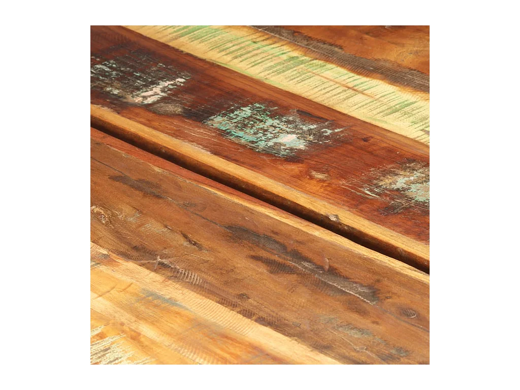 Table basse 142x90x42 cm Bois de récupération massif OFR63292 BonneVie Meuble
