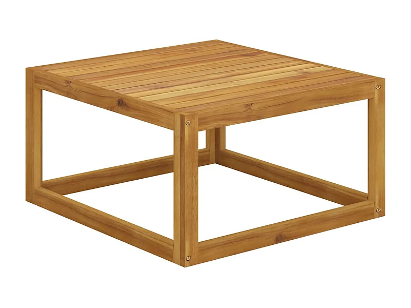 Mesa de centro 68x68x29 cm madeira de acácia maciça PT786833