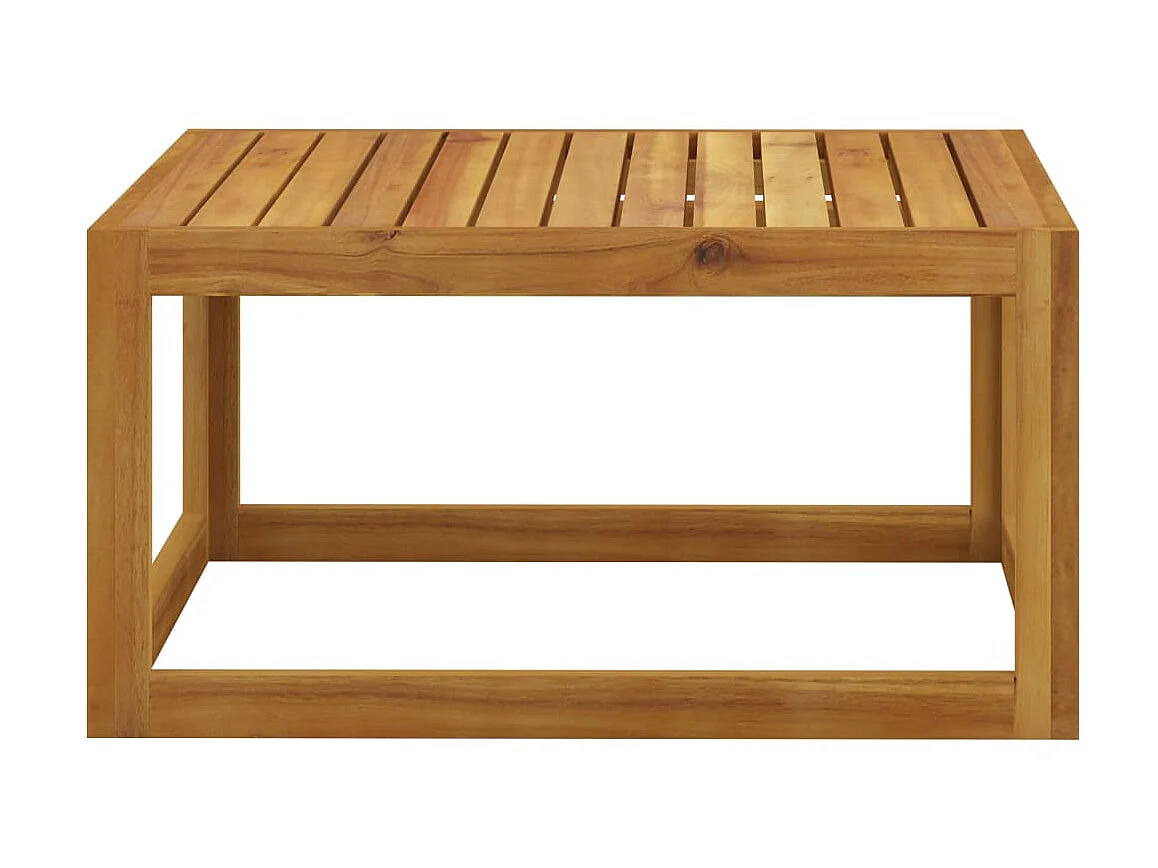 Mesa de centro 68x68x29 cm madeira de acácia maciça PT786833