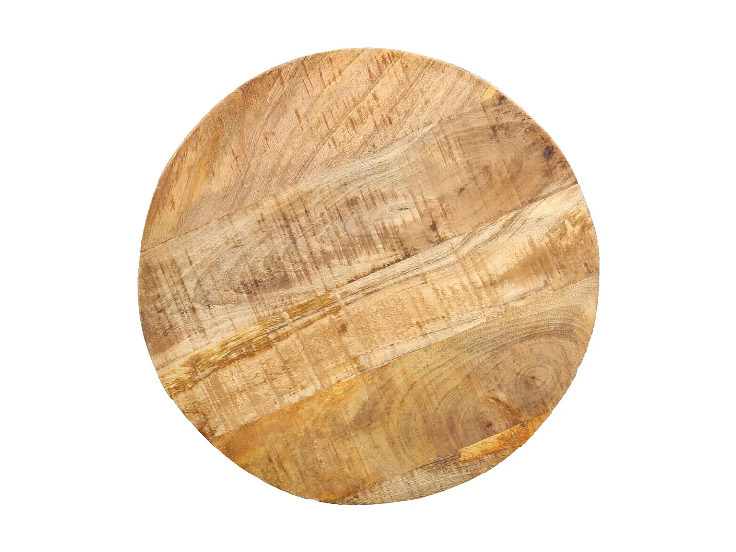 Table basse 43x55 cm Bois de manguier solide OFR62142 BonneVie Meuble