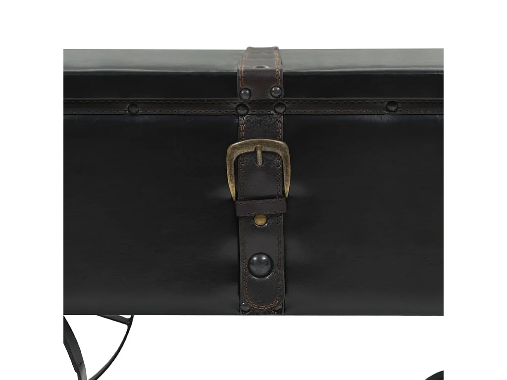 Mesa de centro em MDF e madeira de abeto 110x55x43 cm PT978823