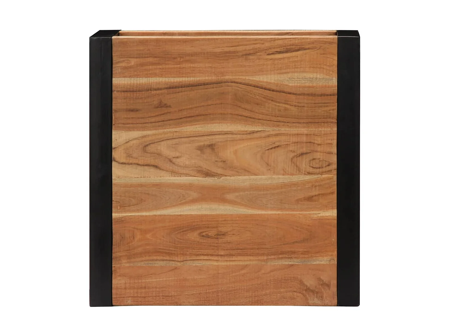 Mesa de centro de madera maciza de acacia 60x60x40 cm ES86459