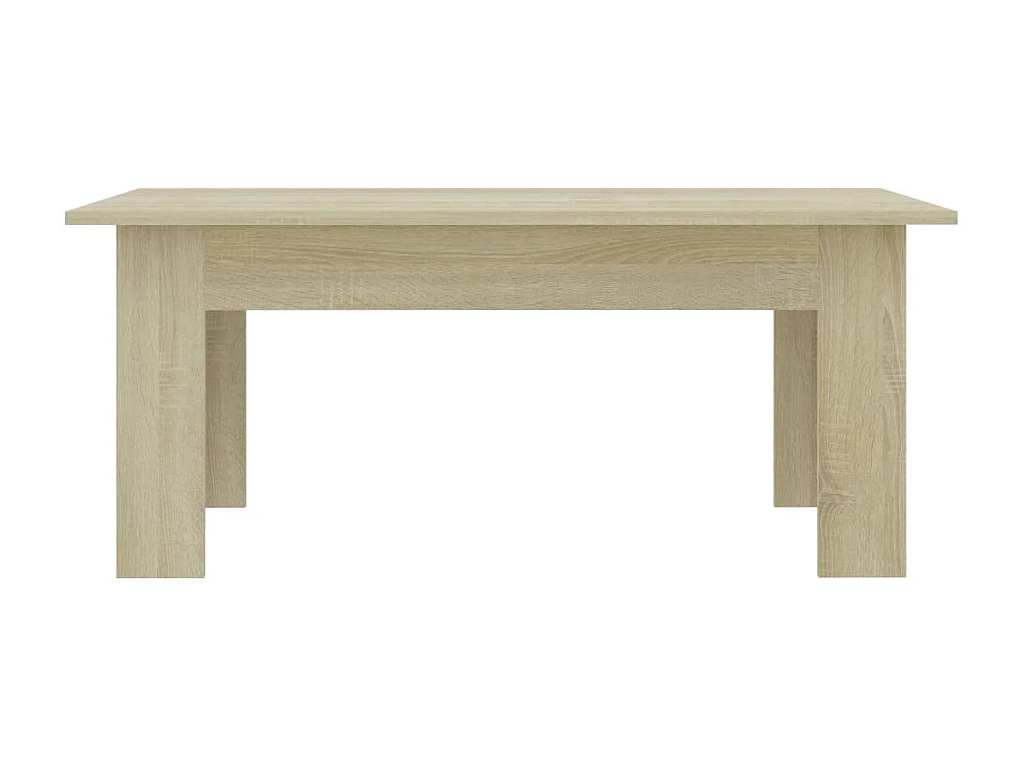 Mesa de centro 100x60x42cm derivados de madeira carvalho sonoma PT426766
