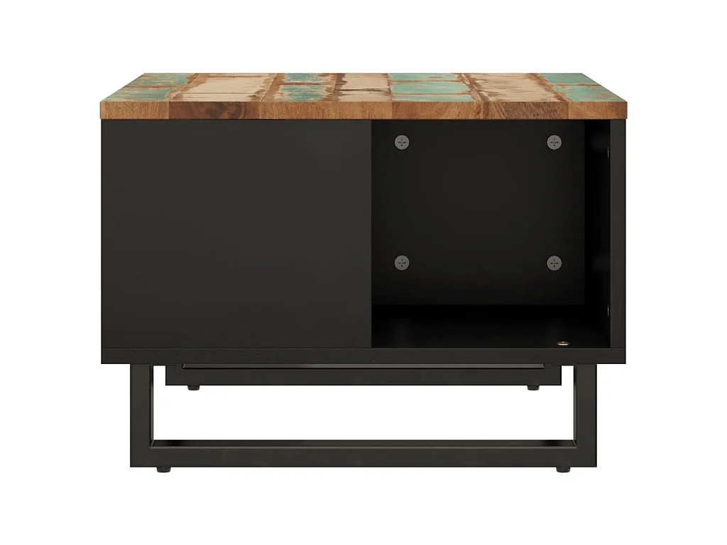 Salontafel 60x50x35 cm massief gerecycled hout NL65146