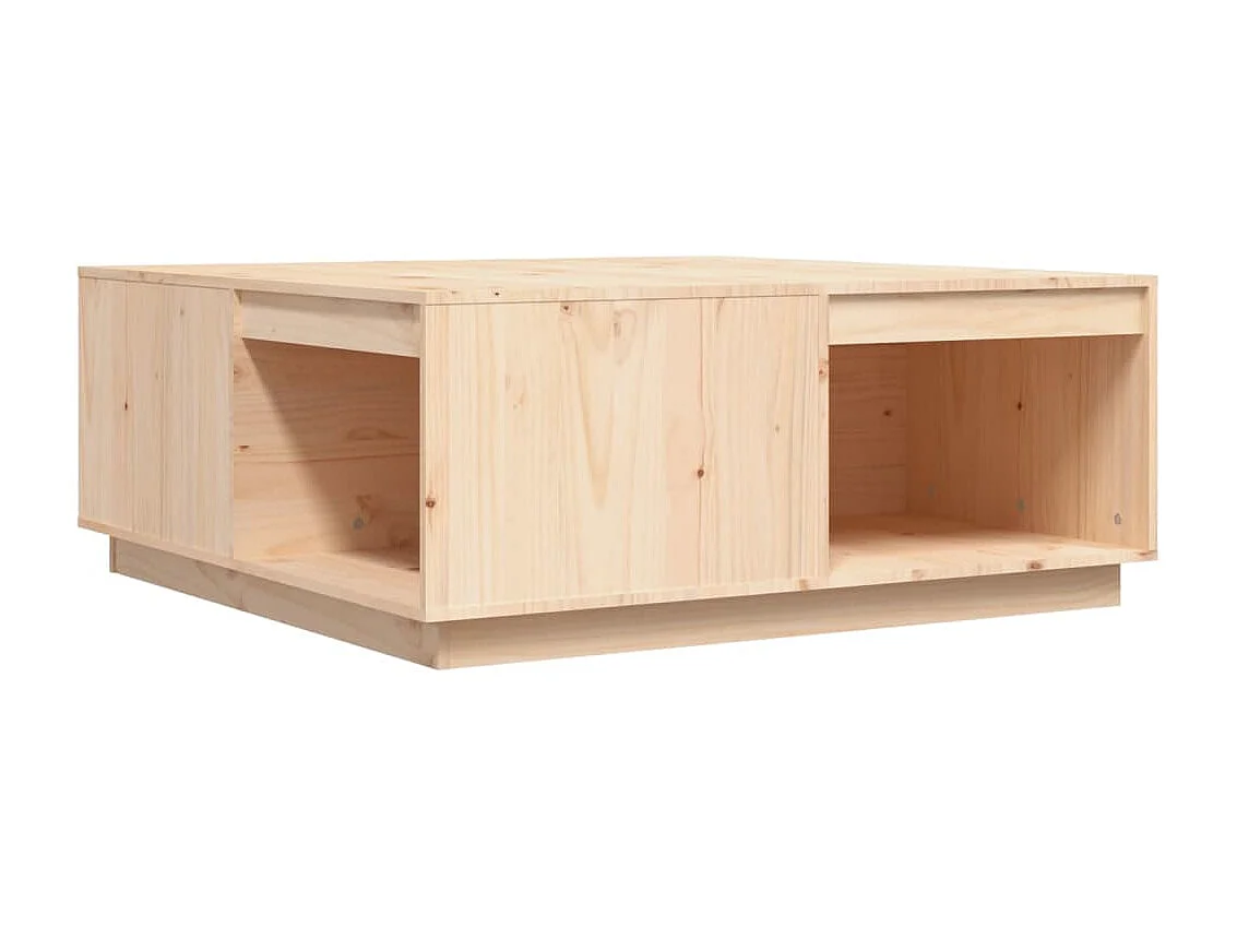 Mesa de centro 100x101x40,5 cm madeira de pinho maciça PT455187