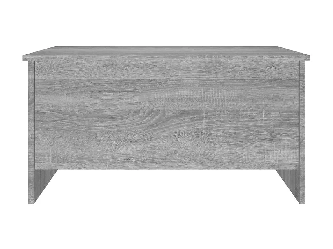 Table basse relevable Sonoma gris 80x55,5x41,5 cm Bois d'ingénierie OFR32828 BonneVie Meuble