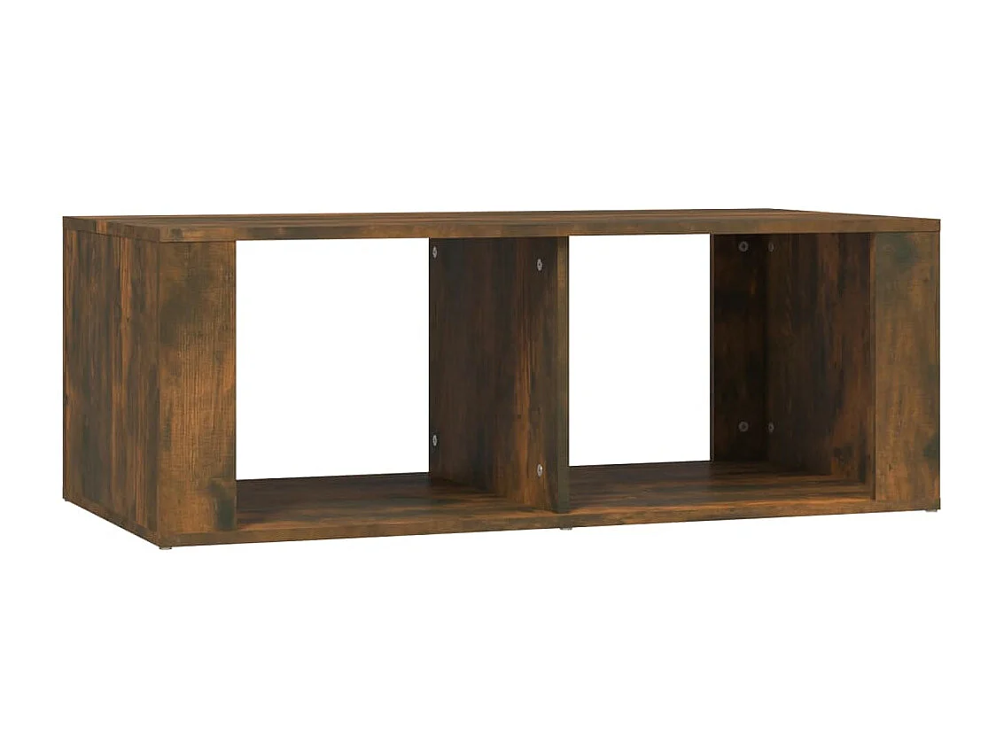Table basse Chêne fumé 100x50x36 cm Bois d'ingénierie OFR40506 BonneVie Meuble