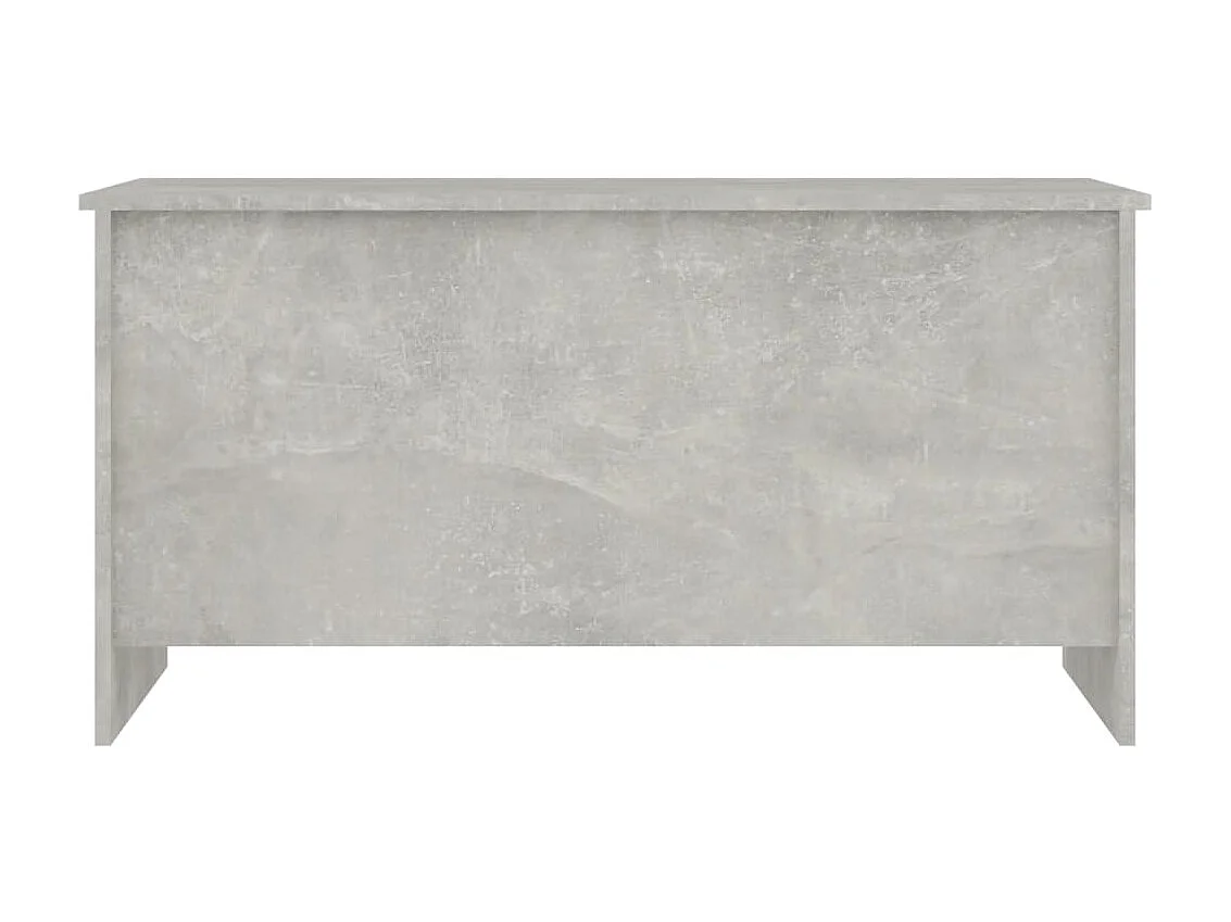 Mesa de centro madera ingeniería gris hormigón 102x55,5x52,5 cm ES107898
