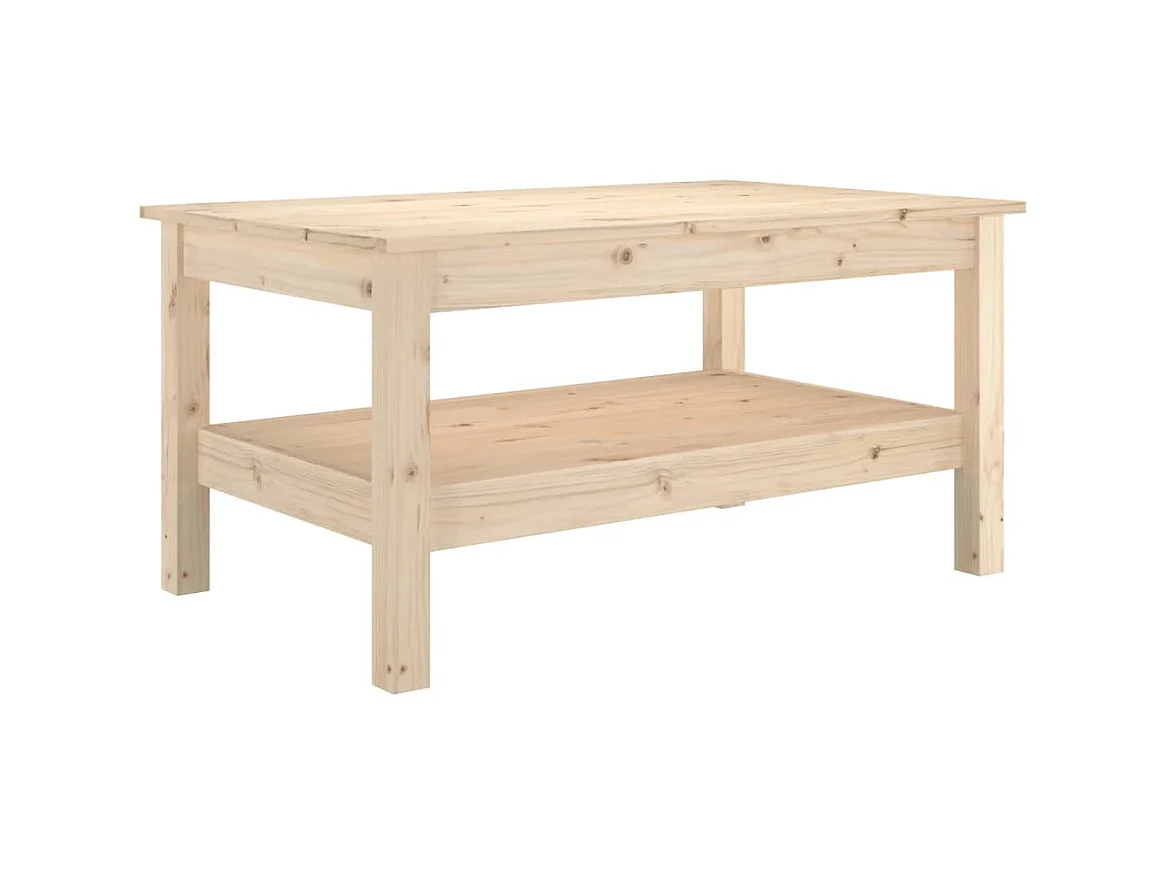 Salontafel 80x50x40 cm massief grenenhout NL73124