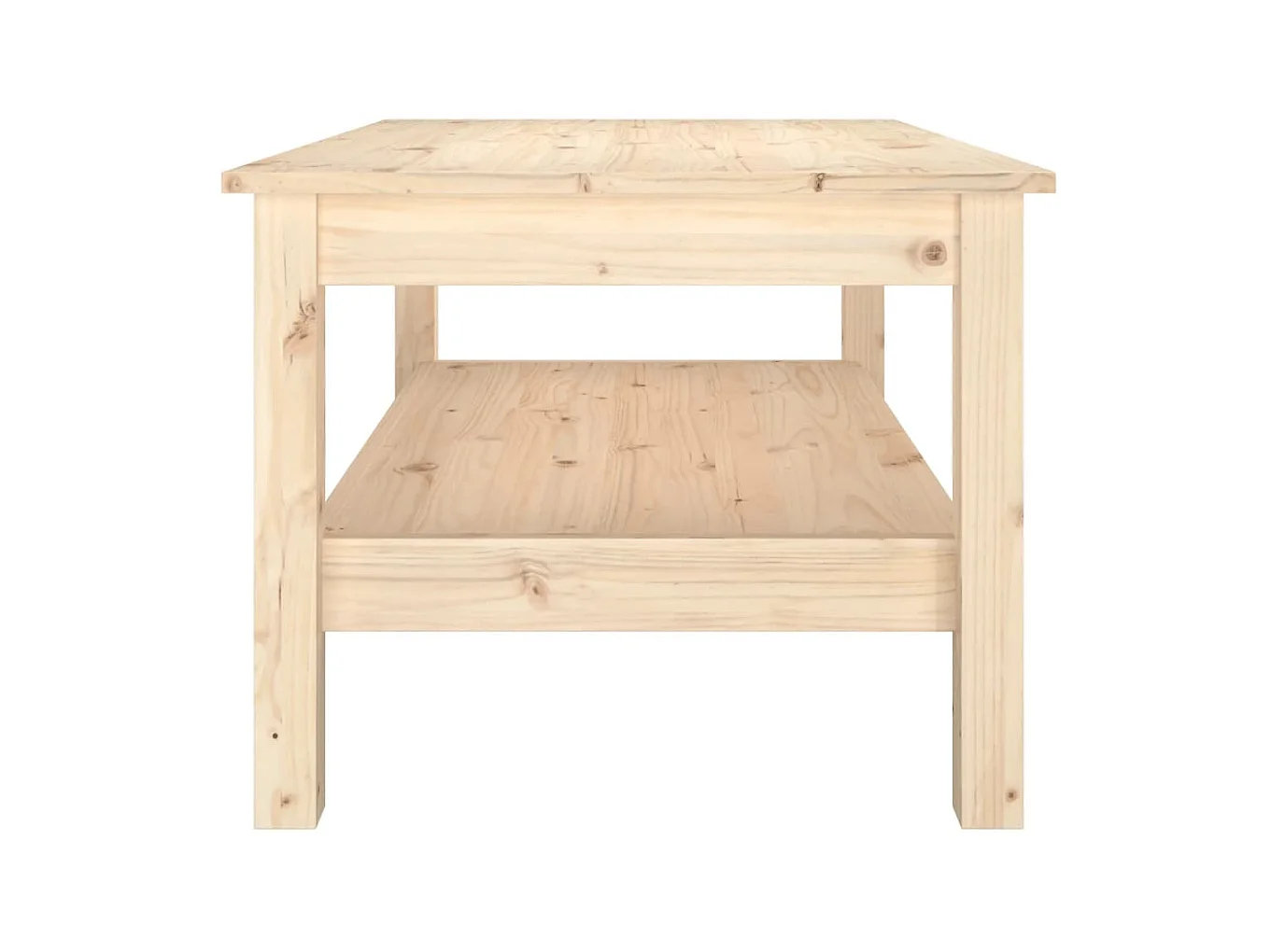 Salontafel 80x50x40 cm massief grenenhout NL73124