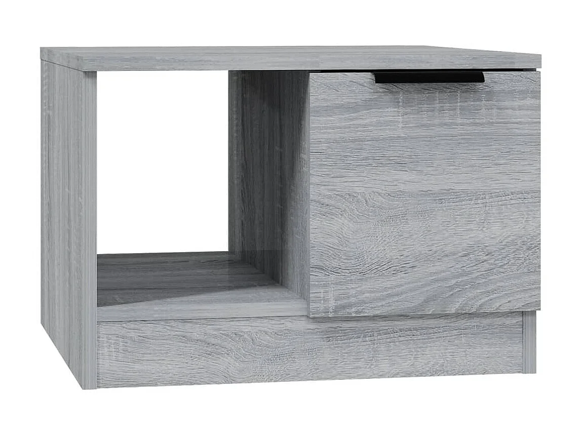 Mesa de centro 50x50x36 cm derivados de madeira cinzento sonoma PT700150