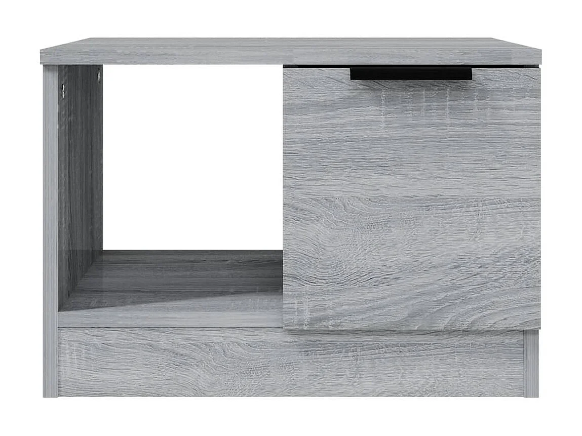 Mesa de centro 50x50x36 cm derivados de madeira cinzento sonoma PT700150