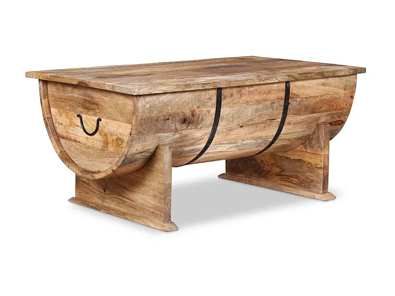 Salontafel 88x50x40 cm massief mangohout NL67031