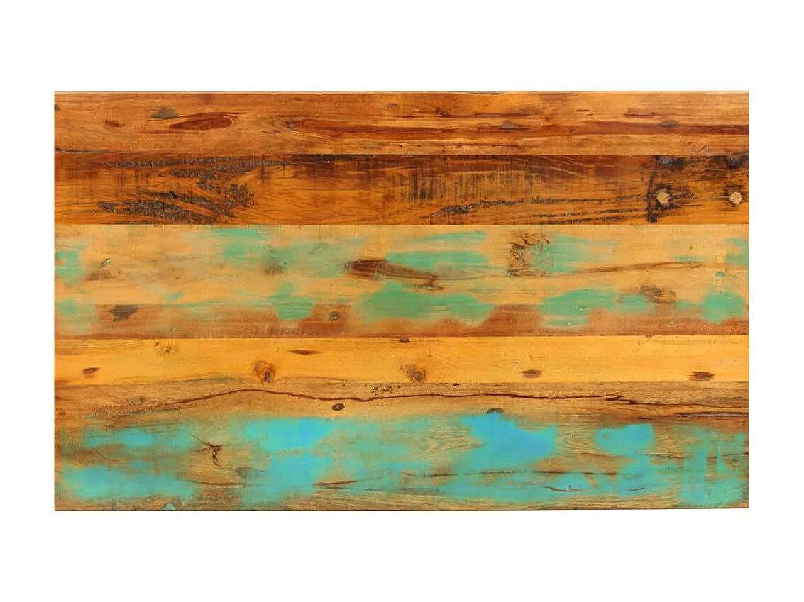 Mesa de centro 100x60x35cm madeira recuperada maciça PT809212