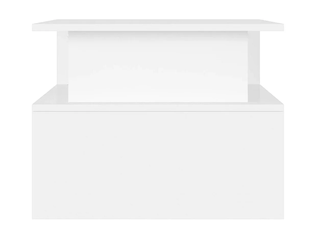 Mesa de centro 90x55x42,5 cm derivados de madeira branco PT168679