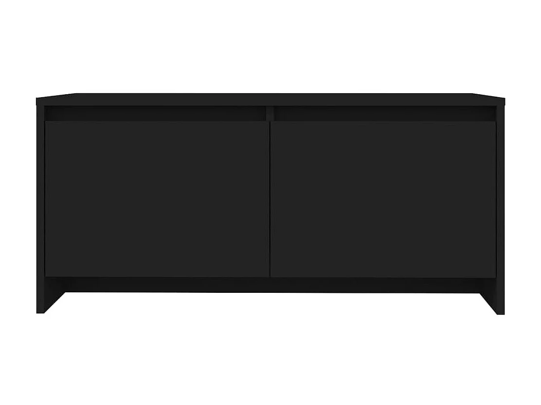 Table basse Noir 90x50x41,5 cm Aggloméré OFR35489 BonneVie Meuble