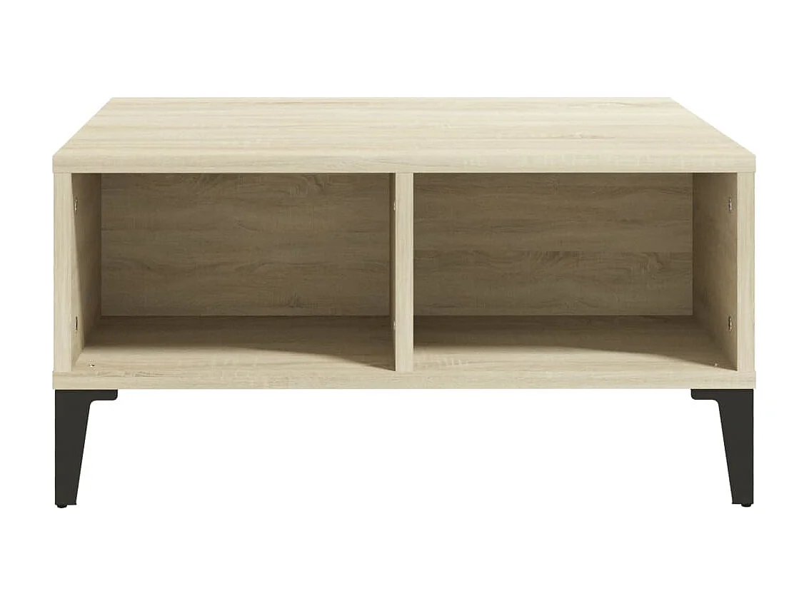 Mesa de centro 60x60x30 cm derivados de madeira carvalho sonoma PT178199