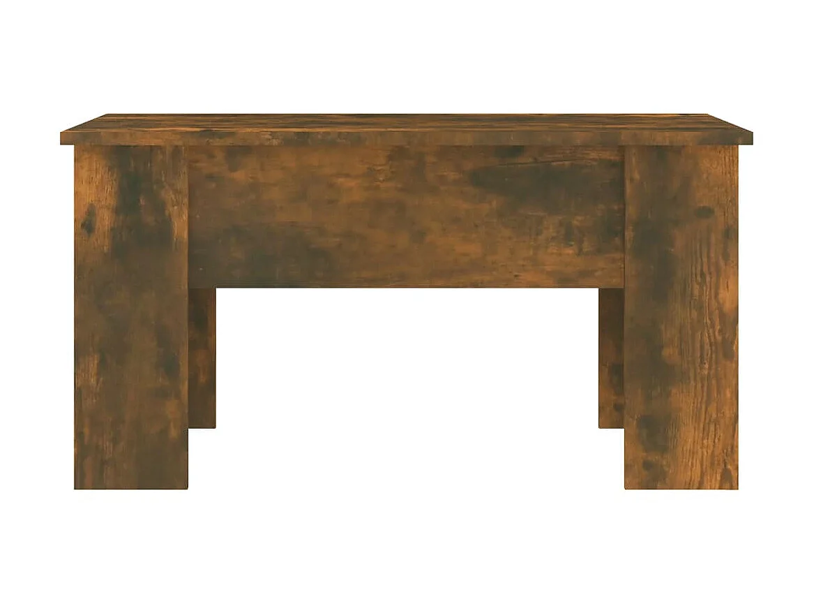 Mesa de centro 79x49x41 cm madeira processada carvalho fumado PT125291