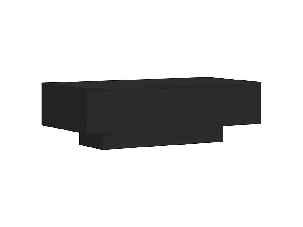 Mesa de centro 100x49,5x31 cm derivados de madeira preto PT584188