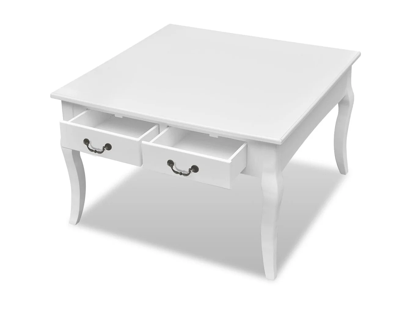 Salontafel met 4 lades wit NL12703