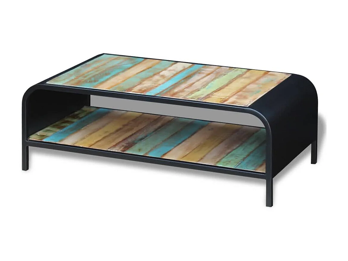 Salontafel massief gerecycled hout NL52345