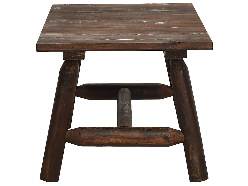 Table basse 90x50x41 cm bois massif d'épicéa OFR81380 BonneVie Meuble