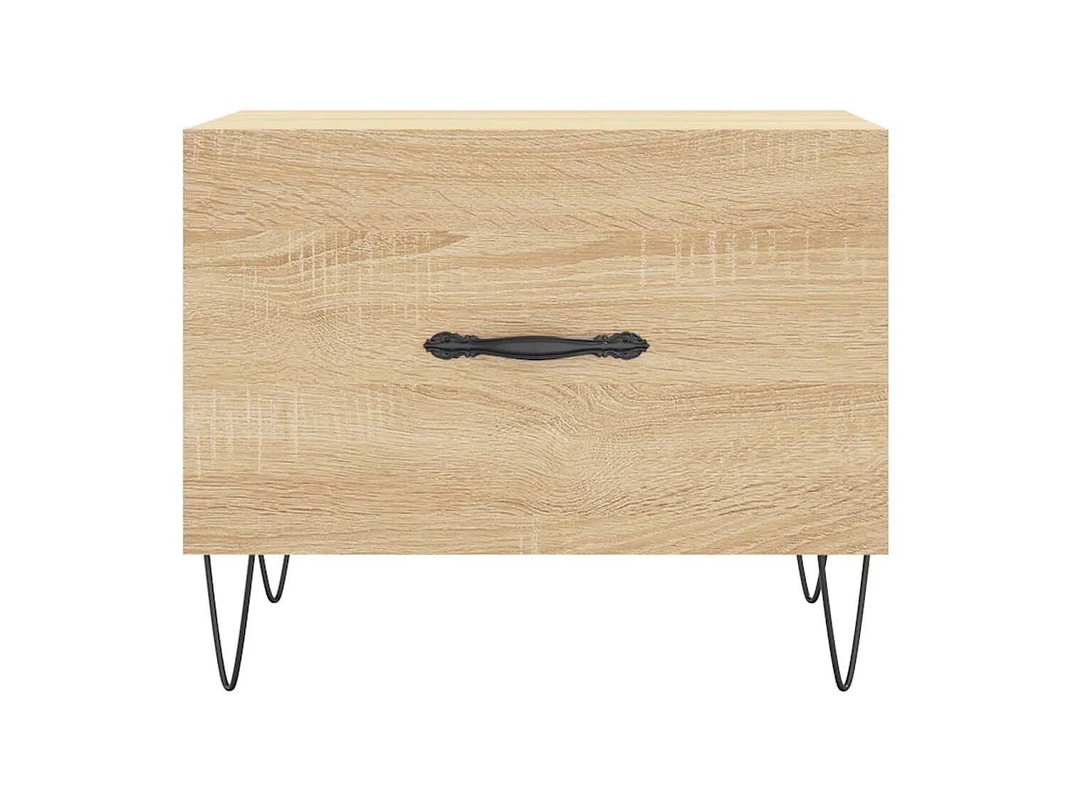 Table basse Chêne sonoma 50x50x40 cm Bois d'ingénierie OFR41779 BonneVie Meuble
