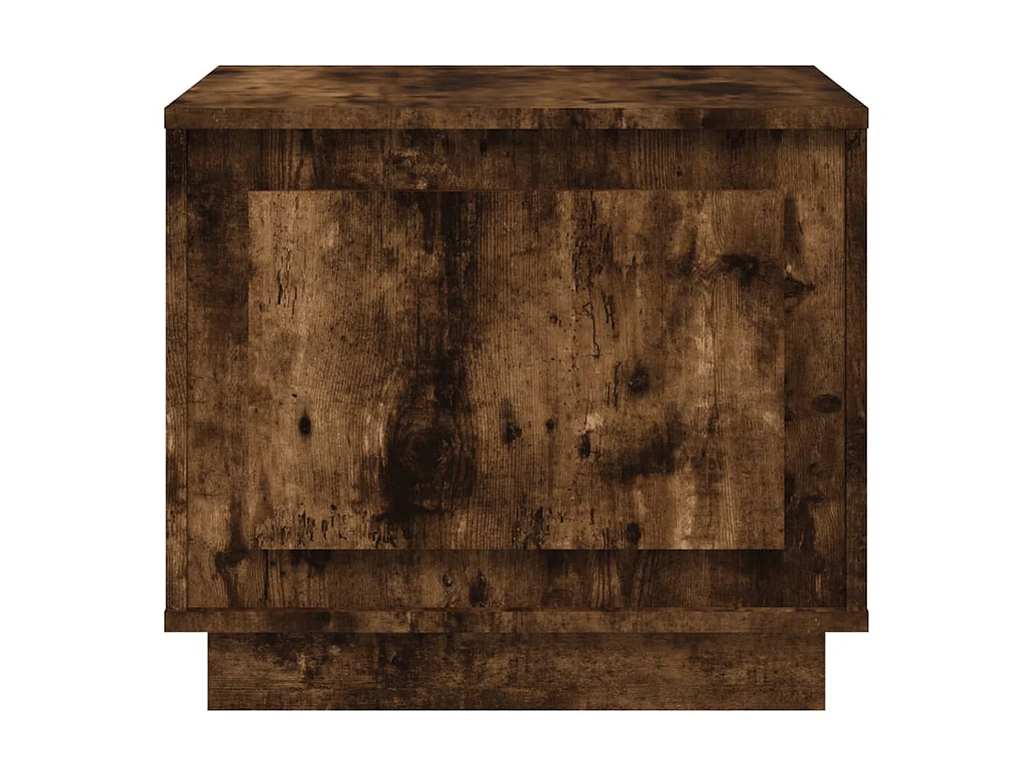 Table basse chêne fumé 51x50x44 cm bois d'ingénierie OFR88460 BonneVie Meuble