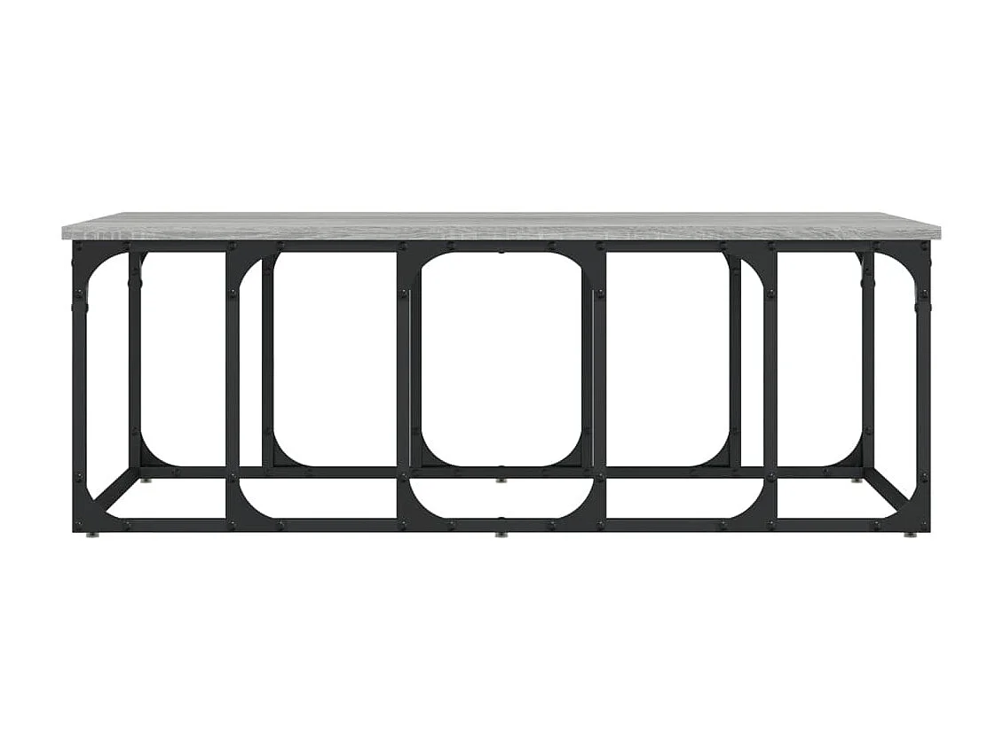 Mesa de centro 100x50x35,5 cm derivados madeira cinzento sonoma PT713542
