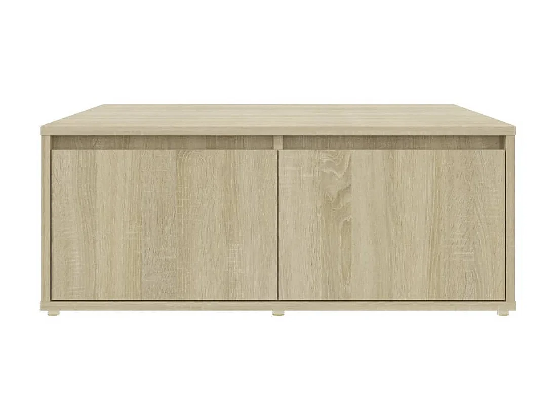 Mesa de centro 80x80x31 cm derivados de madeira carvalho sonoma PT468208