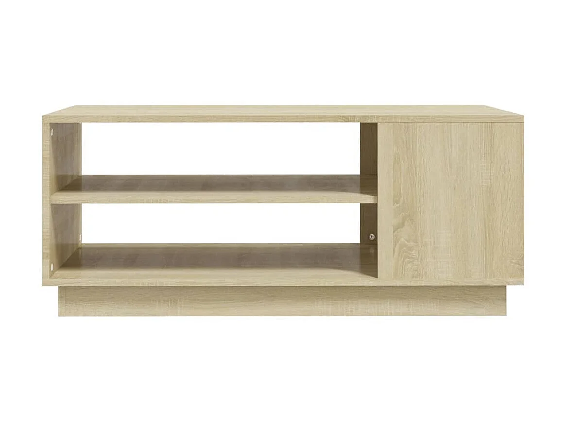 Mesa de centro madera de ingeniería roble Sonoma 102x55x43 cm ES51044