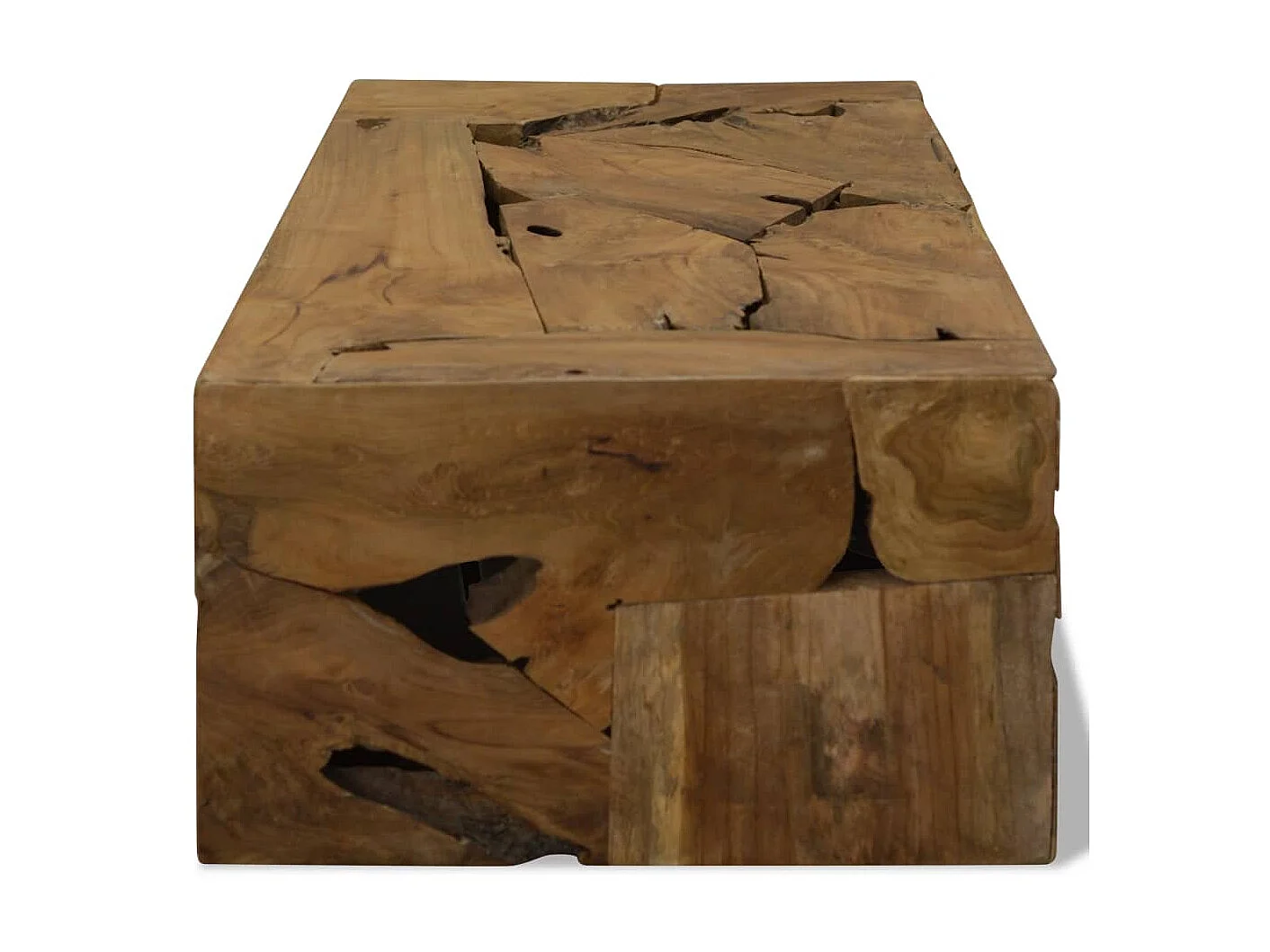 Mesa de centro 90x50x30 cm teca genuína castanho PT886338