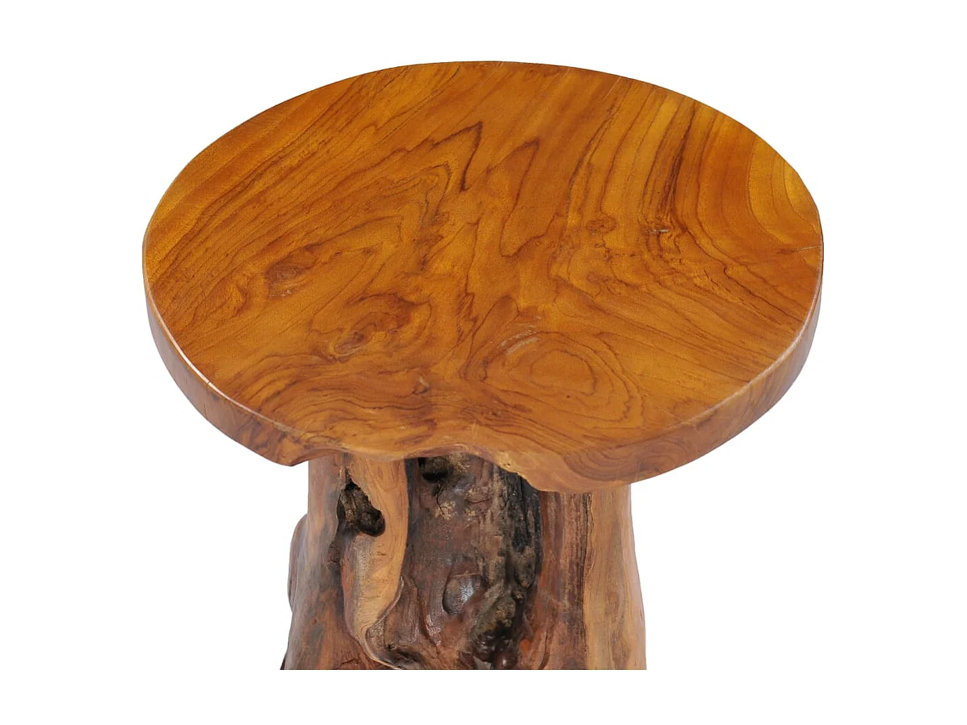 Salontafel 40x40 cm massief teakhout NL72664