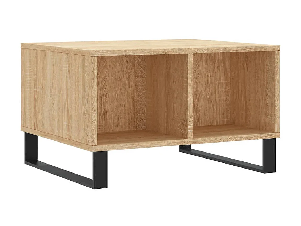 Mesa de centro 60x50x36,5 cm derivados madeira carvalho sonoma PT710885