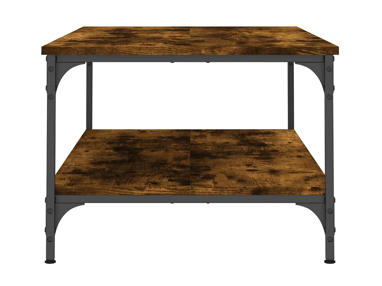 Mesa de centro 100x55x40 cm derivados madeira carvalho fumado PT699029