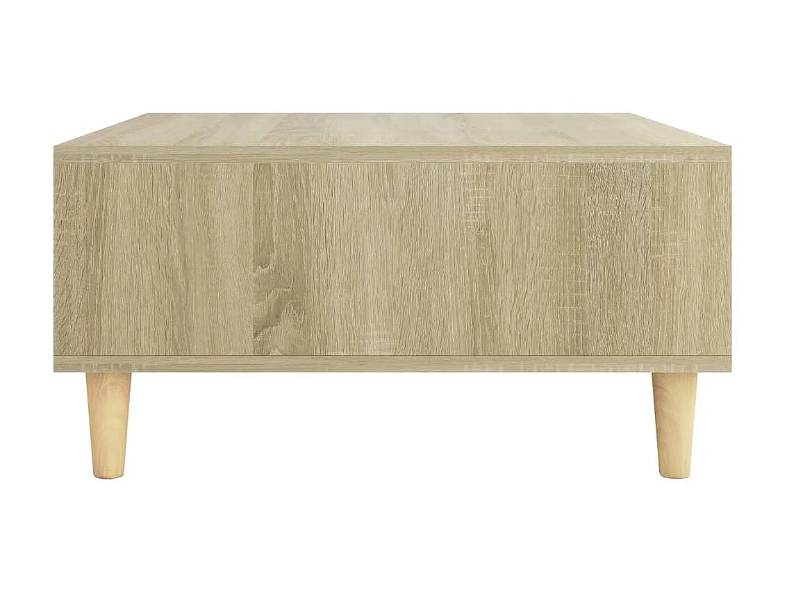 Table basse Chêne sonoma 60x60x30 cm Aggloméré OFR22630 BonneVie Meuble