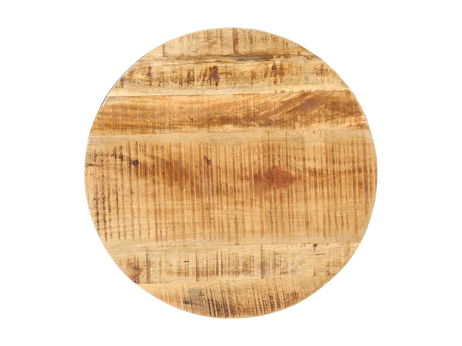 Mesa de centro de madera de mango rugosa Ø68x43 cm ES65342