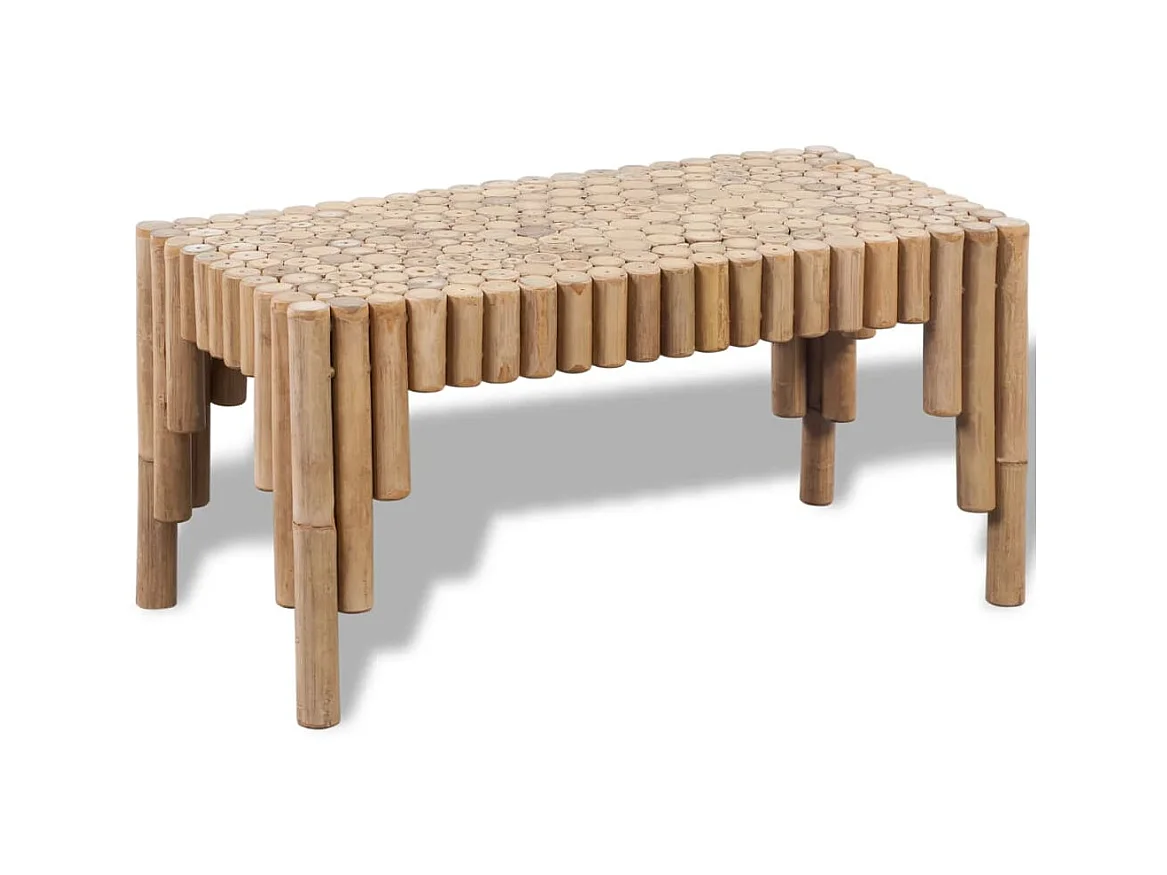 Table basse Bambou OFR19942 BonneVie Meuble