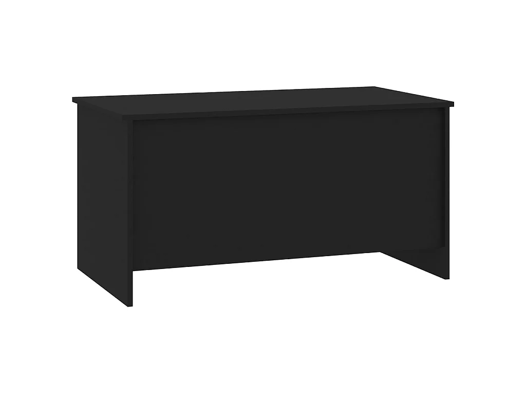 Table basse relevable Noir 102x55,5x52,5 cm Bois d'ingénierie OFR90161 BonneVie Meuble
